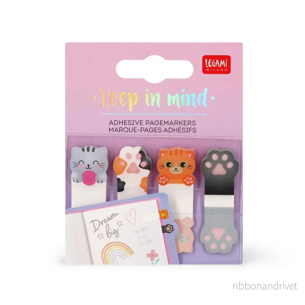 Märkflikar med kattmotiv – Keep In Mind Kitty Märkflikar med kattmotiv – Keep In Mind Kitty