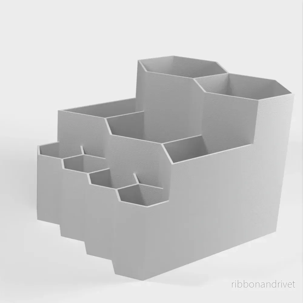 Honeycomb Desk Organizer för verktygsförvaring - Bild 2