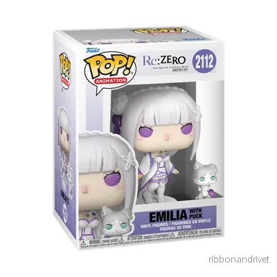Funko POP&Buddy: Re:ZERO - Emilia w/Puck