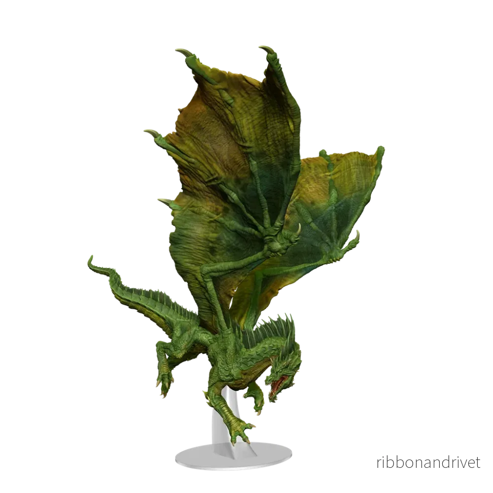 D&D Nolzur's Marvelous Miniatures: Adult Green Dragon