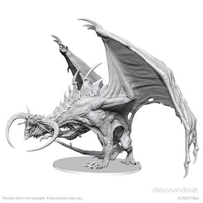 Pathfinder Battles Deep Cuts: Diabolisk Draklåda Minifigur - Bild 2