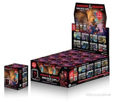 Sirius Dice – D&D Mini Tärningskoppar Serie 2 PDQ (12 Koppar)