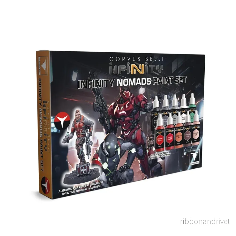 Infinity: Nomads Paint Set Alguacil Paramedic Exclusive