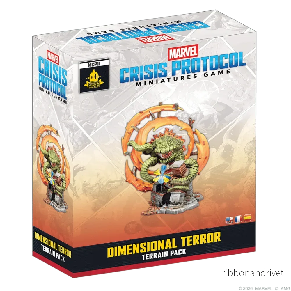 Marvel Crisis Protocol – Dimensional Terror Terrain Pack – EN/SP/FR Marvel Crisis Protocol – Dimensional Terror Terrain Pack – EN/SP/FR