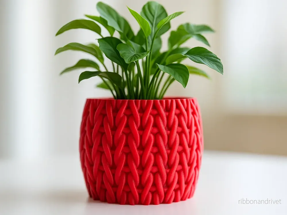 Knit Urtepotte