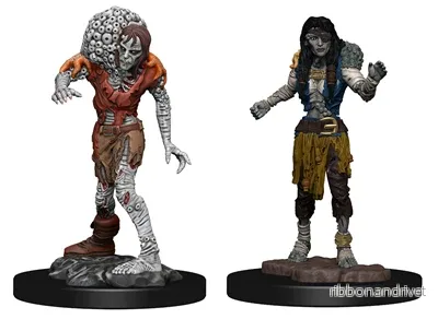 D&D Nolzur's Marvelous Miniatures: Drowned Assassin & Drowned Asetic