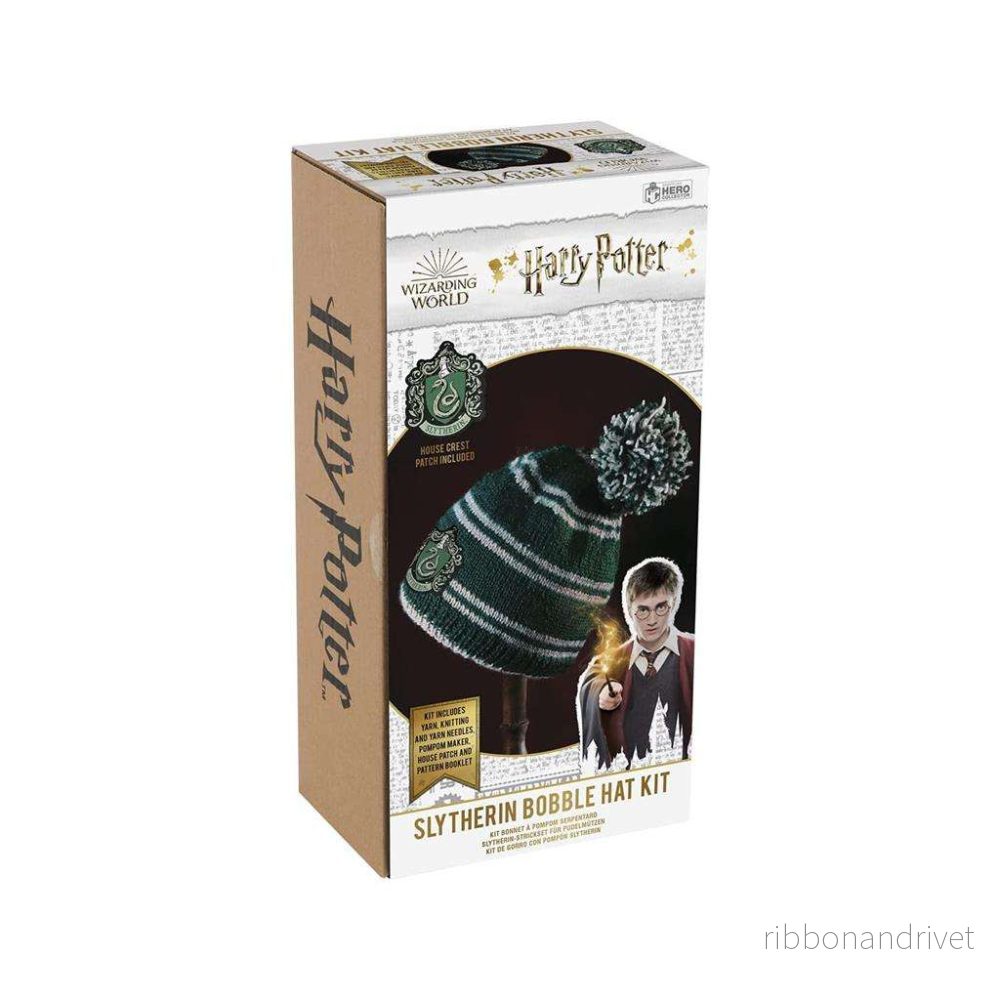 Harry Potter – Slytherin stickset för halsduk Harry Potter – Slytherin stickset för halsduk