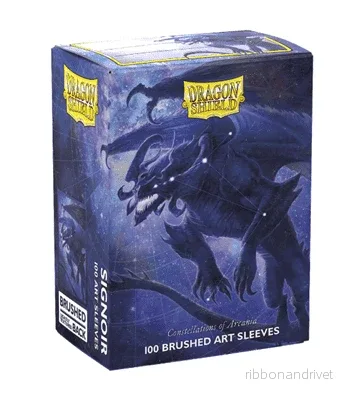 Dragon Shield Brushed Art Sleeves – Constellations Signoir (100 Sleeves) Dragon Shield Brushed Art Sleeves – Constellations Signoir (100 Sleeves)