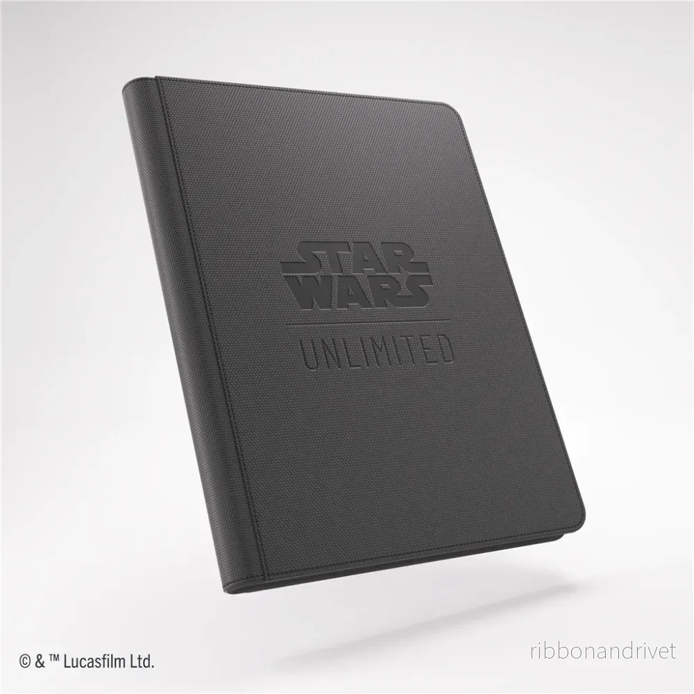 Gamegenic – Star Wars: Unlimited Zip-Up Album 18-Pocket – Black Gamegenic – Star Wars: Unlimited Zip-Up Album 18-Pocket – Black