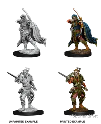D&D Nolzur’s Marvelous Miniatures: Manlig Elf Rogue