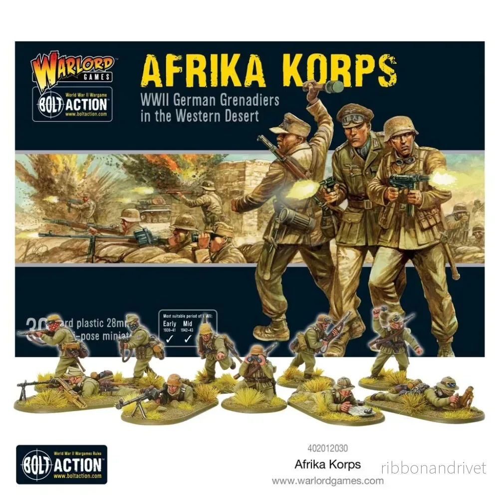 Bolt Action – Afrika Korps Infantry – EN Bolt Action – Afrika Korps Infantry – EN