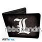 DEATH NOTE – Plånbok ”L symbol” – Vinyle DEATH NOTE – Plånbok ”L symbol” – Vinyle