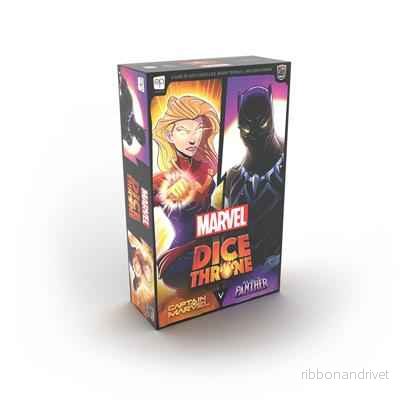 Dice Throne Marvel 2-Hero Box 1 (Captain Marvel, Black Panther) – EN