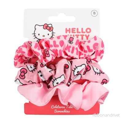 Hello Kitty - 3-pack Scrunchies - Bild 2