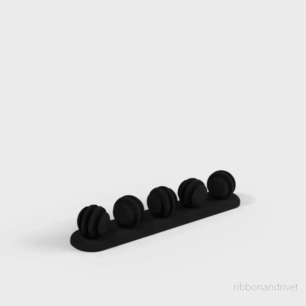 USB-kabelhållare i honungsskedsdesign - Bild 3