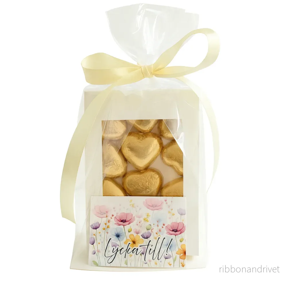 Sommarblommor | Chokladask & kort Sommarblommor | Chokladask & kort