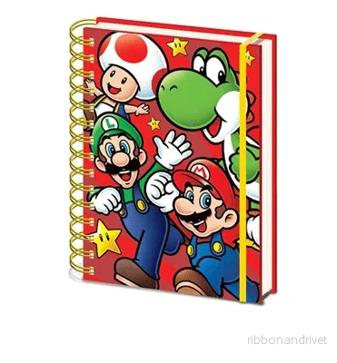 Super Mario (Core Run) A5 Wiro Anteckningsblock Super Mario (Core Run) A5 Wiro Anteckningsblock