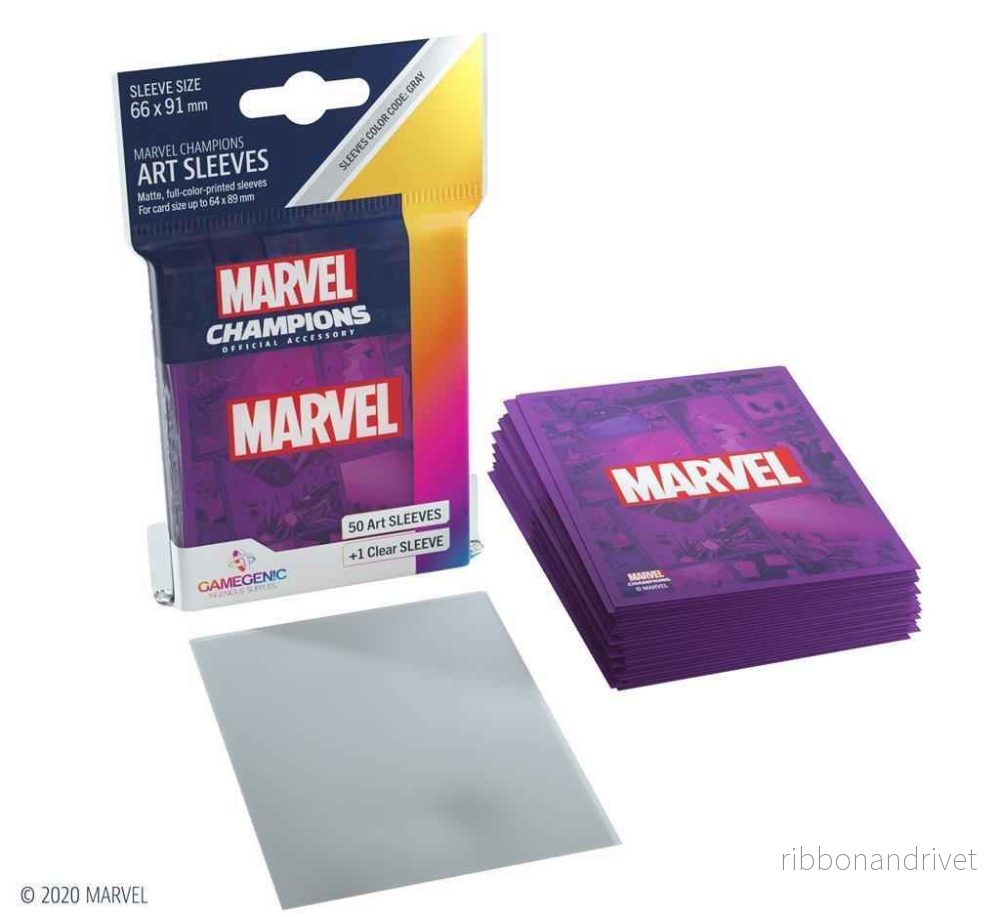 Gamegenic Marvel Champions Art Sleeves – Marvel Purple (50+1 Sleeves) Gamegenic Marvel Champions Art Sleeves – Marvel Purple (50+1 Sleeves)