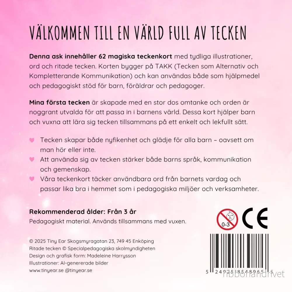 Magiska Teckenkort - Mina första tecken! - Bild 2