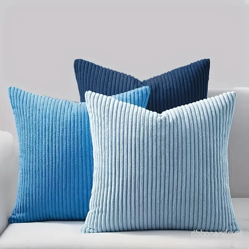 Kuddfodral i 3-pack - 45x45 cm - Bild 3