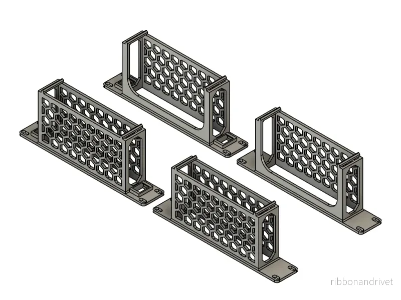 10-tums rackfäste för Ugreen Poe Switch CM741