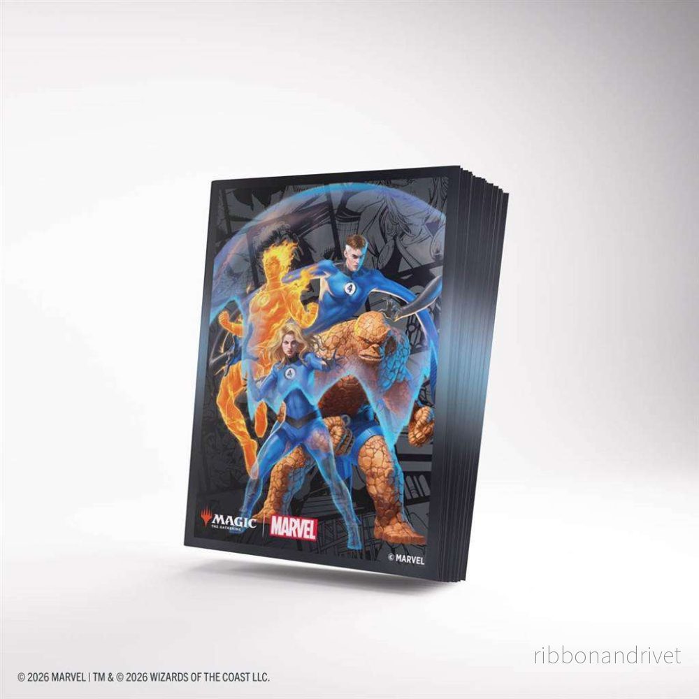 Magic: The Gathering | Marvel Super Heroes Premium Art Sleeves - The Fantastic Four