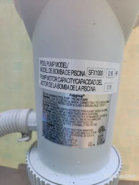 Ersättningsimpeller till Intex SFX1000 poolpump - Bild 3