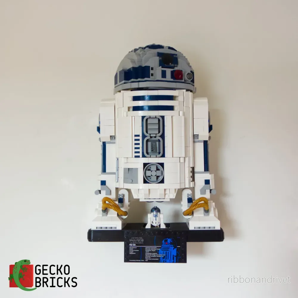 Väggfäste för LEGO R2-D2 75308 och 10225 - Bild 3
