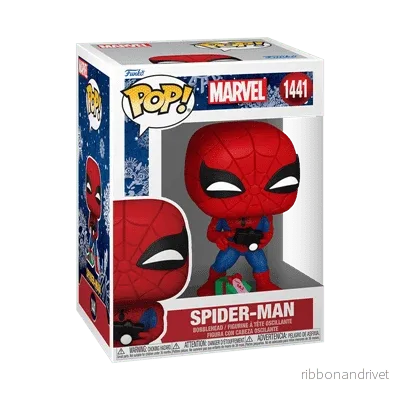 Funko POP Marvel: Spiderman med Öppen Present Funko POP Marvel: Spiderman med Öppen Present