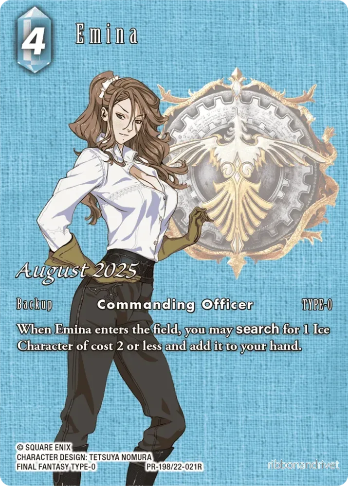 Final Fantasy TCG – Augusti 2025: Emina – PR198 / 22-021R