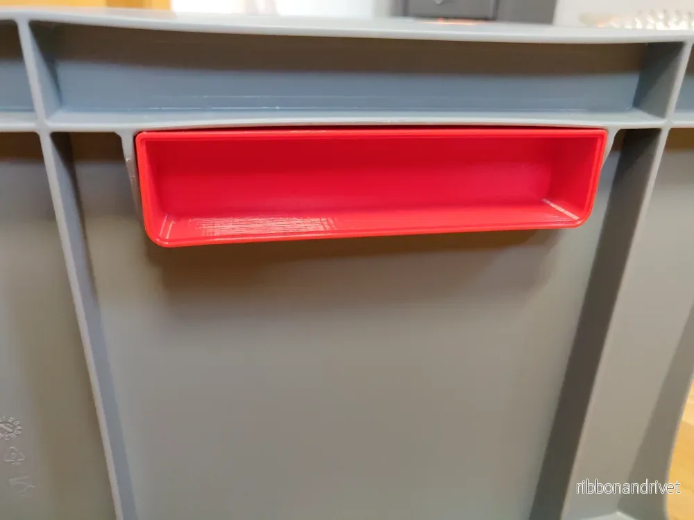Bauhaus Eurobox-handtagsinsats – Ergonomiskt grepp för euroboxar Bauhaus Eurobox-handtagsinsats – Ergonomiskt grepp för euroboxar