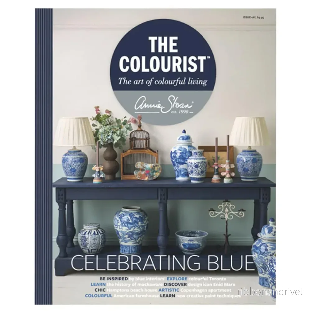 Magasin: The Colourist nr 8 – Celebratingn Blue Magasin: The Colourist nr 8 – Celebratingn Blue