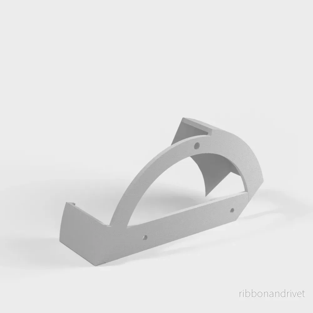 TP-Link Deco M9 Plus väggfäste - platsbesparande halvcirkeldesign - Bild 2