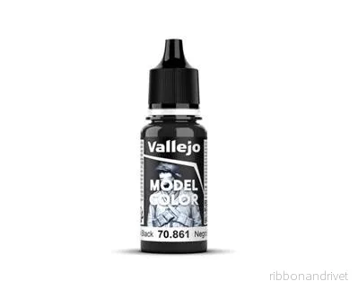 Vallejo - Model Color Gloss 192 - Gloss Black 18ml