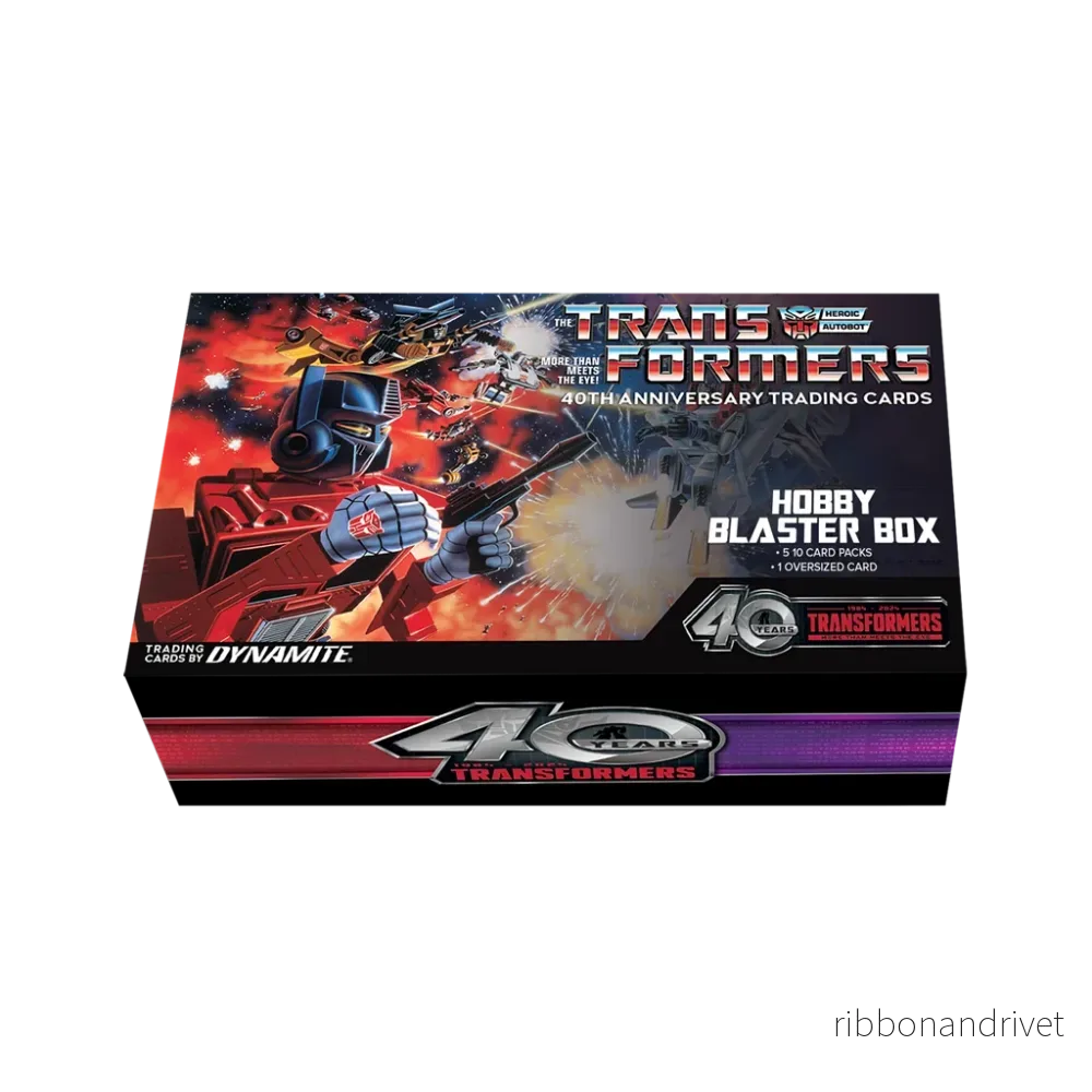 Transformers 40-årsjubileum Samlar Blaster Box Transformers 40-årsjubileum Samlar Blaster Box
