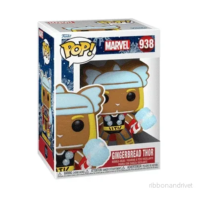 Funko POP Marvel: Holiday Thor Figur