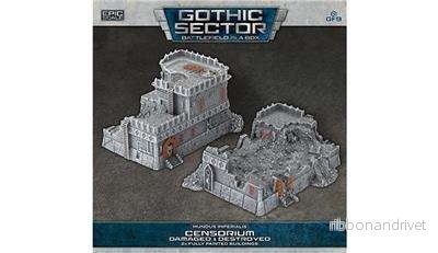 Battlefield In A Box Mundus Imperialis – Censorium (Skadad & Förstörd x2)