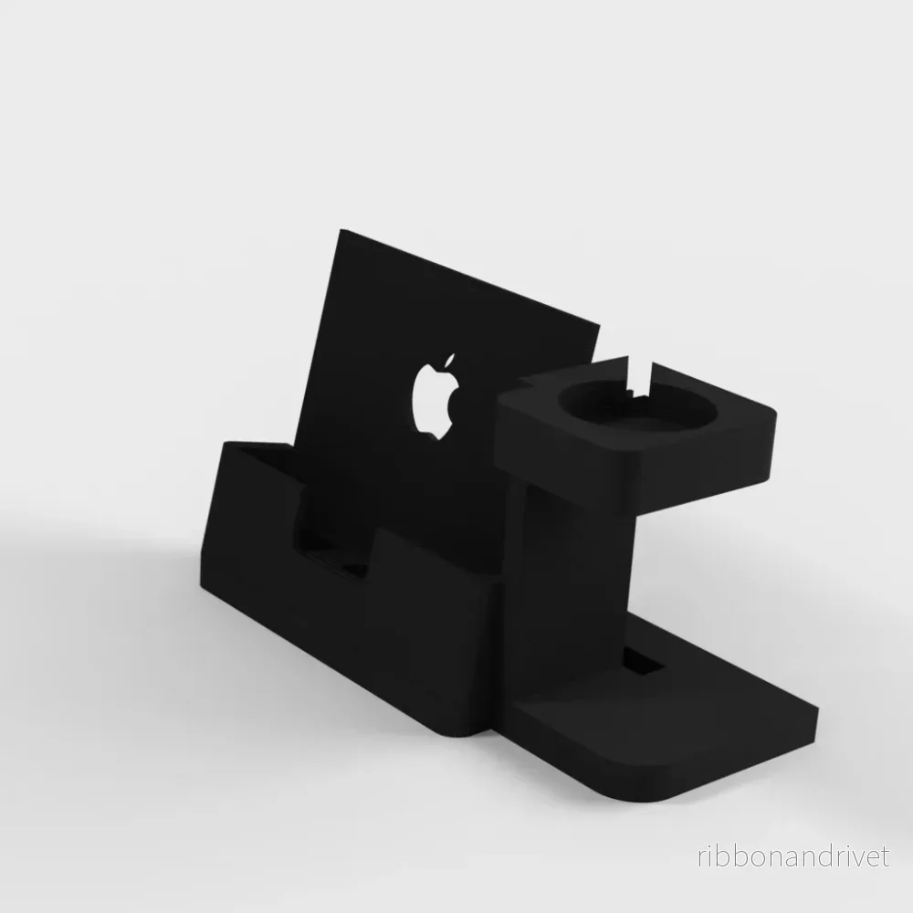Laddstation för iPhone 6 med Otterbox och Apple Watch - Bild 3