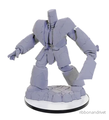 Critical Role Omålade Miniatyrer: Cobalt Golem - Bild 2