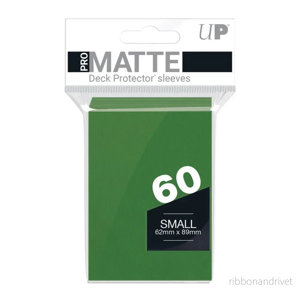 UP - Small Sleeves - Pro-Matte - Grön (60 Sleeves)