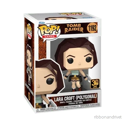 Funko POP Games: TOMB RAIDER - Lara Croft (Polygon)