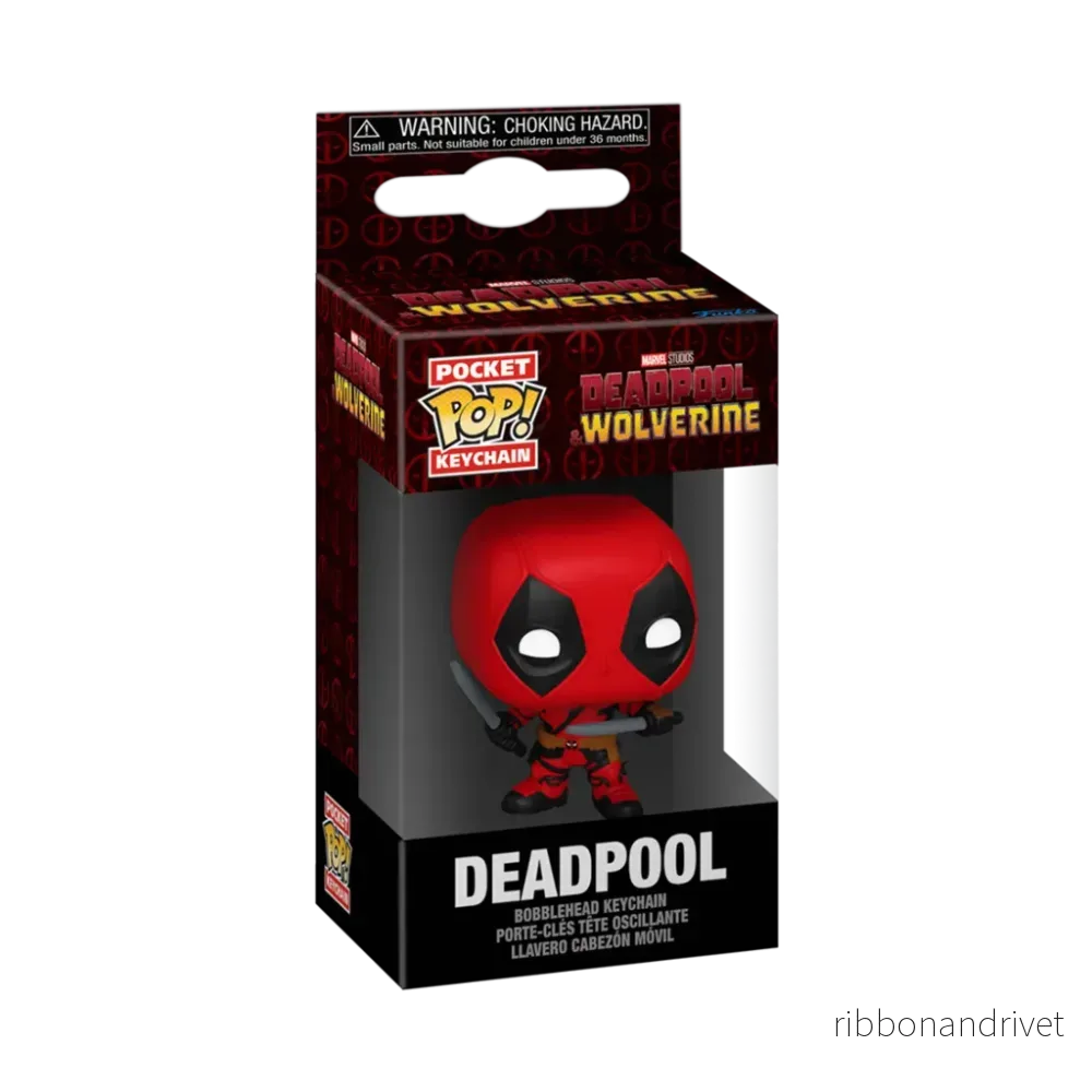 Funko POP Nyckelring: Deadpool 3 S2 - Deadpool