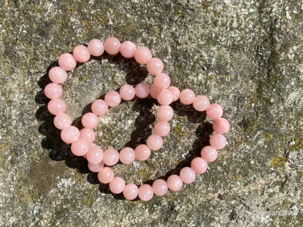 Peach Agat Armband