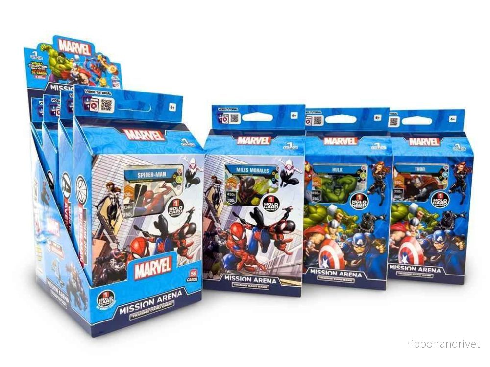 Marvel Mission Arena TCG – Starter Display (4 Decks) – EN Marvel Mission Arena TCG – Starter Display (4 Decks) – EN