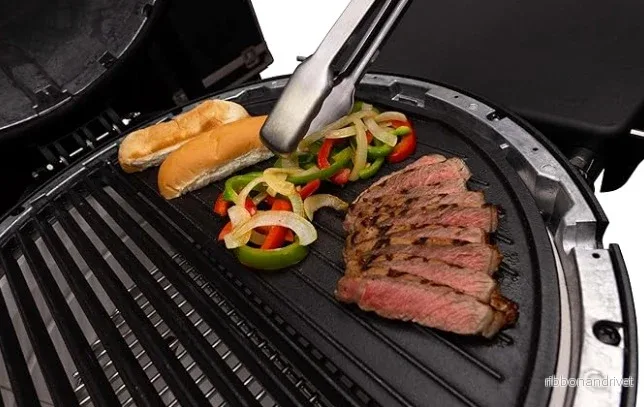 Stekplatta för Keg Kamado (halvmåne) - Bild 3
