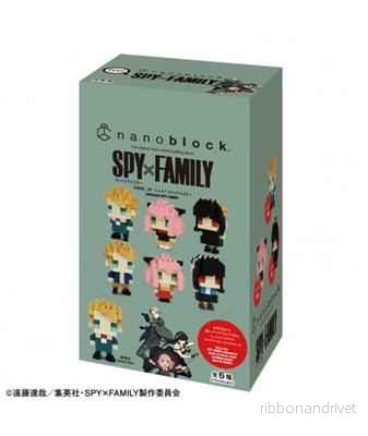 Nanoblock Spy x Family – Presentbox Miniatyrserie Nanoblock Spy x Family – Presentbox Miniatyrserie