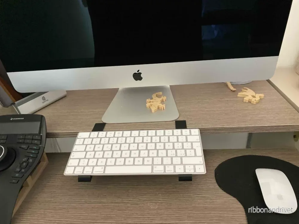 Justerbart universalstativ för Apple-tangentbord