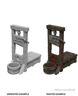WizKids Deep Cuts Unpainted Miniatures – Guillotine WizKids Deep Cuts Unpainted Miniatures – Guillotine