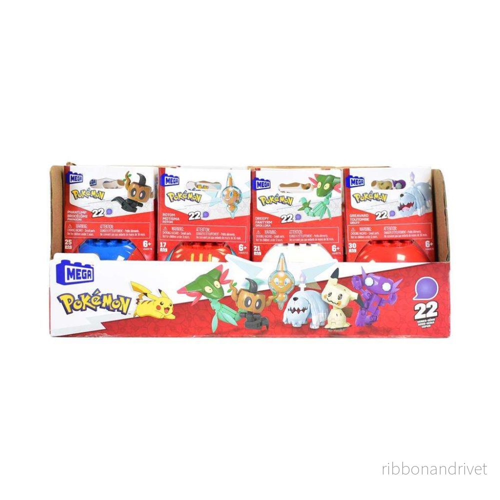 Mega Construx Pokémon Poke Ball CDU 12 Mega Construx Pokémon Poke Ball CDU 12