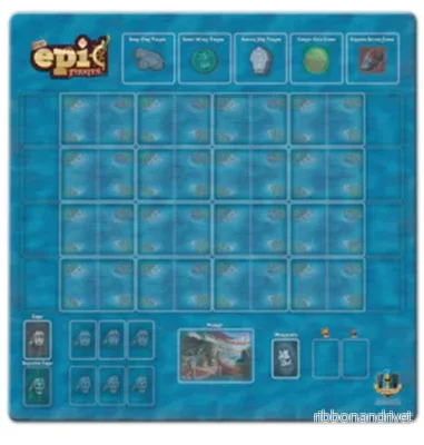 Tiny Epic Pirates Spelmatta Tiny Epic Pirates Spelmatta